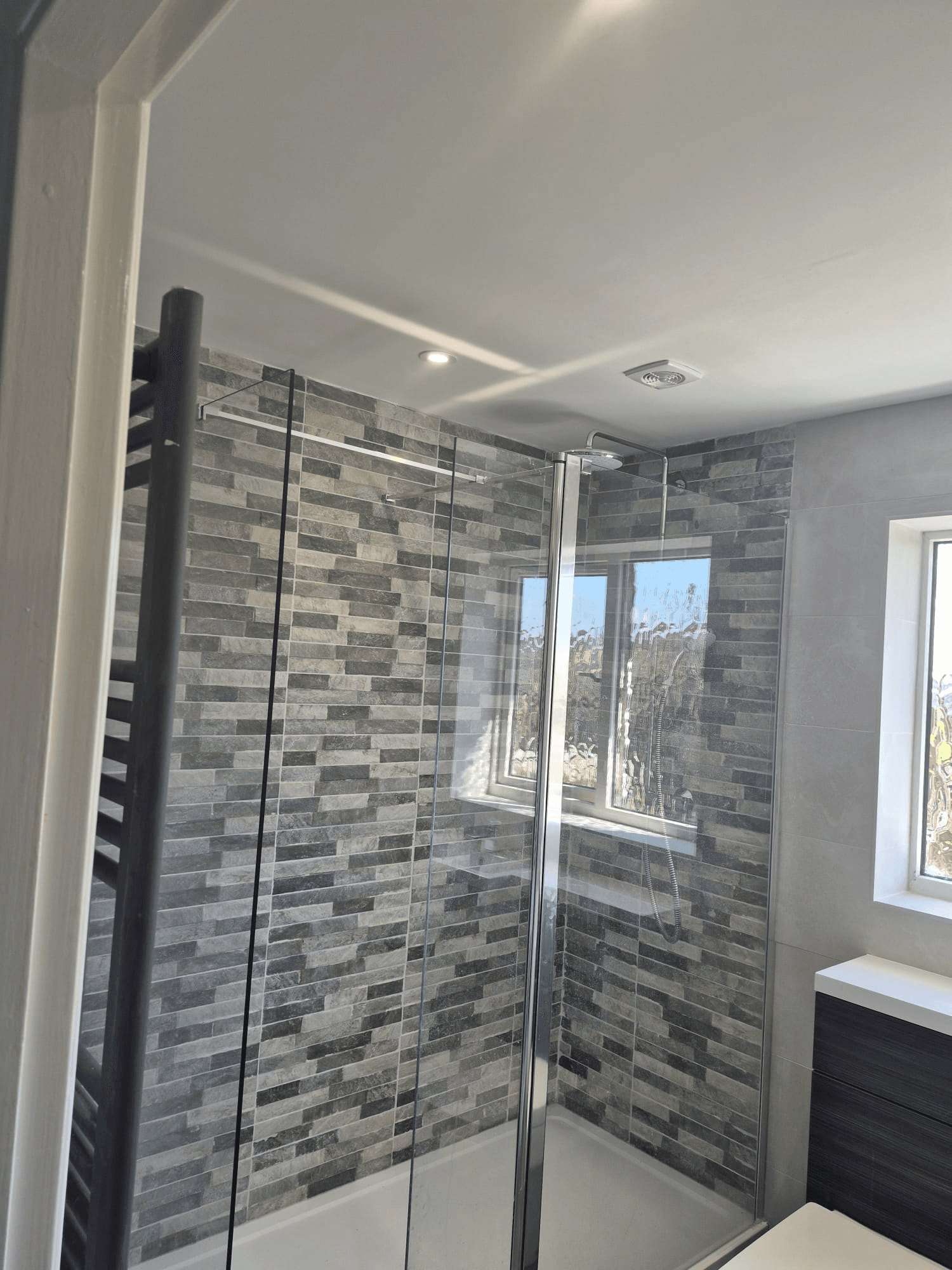 Wetroom installation by Lincolnshire Bathroom Installations